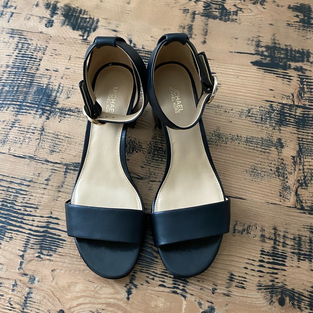Michael Kors Lena Block Heel Sandal - Picture 5 of 6